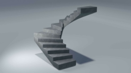 fdu prefab-betonproduct voorbeeld betonnen trap